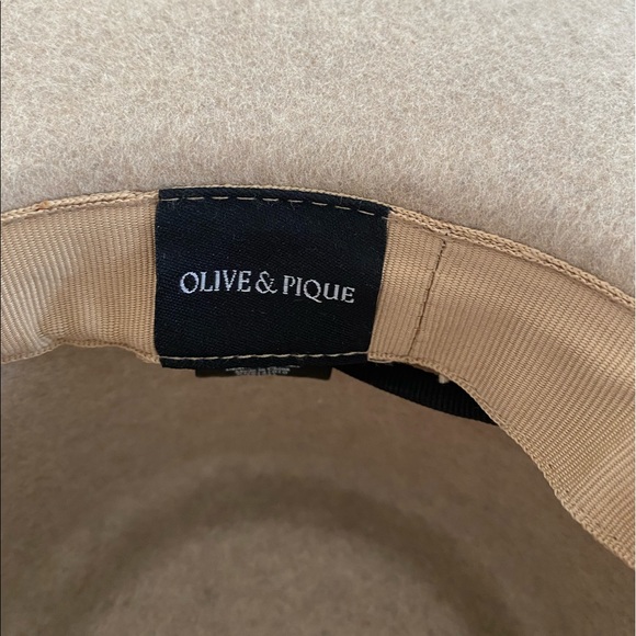 Olive & Pique Flat Brimmed Hat - Picture 5 of 6